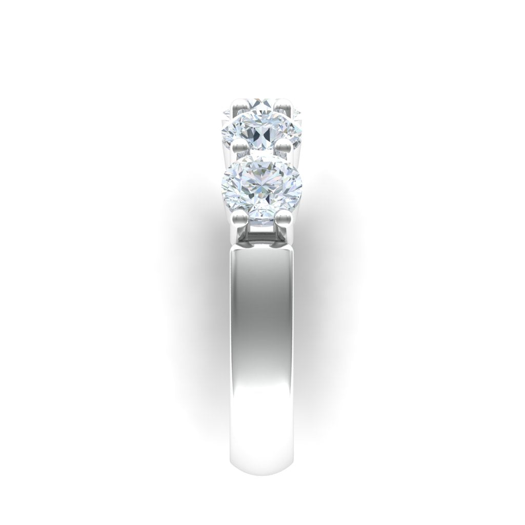 Classic Shared Prongs Ring