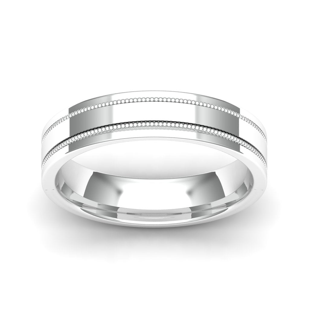 Classic Men's Band with Milgrain